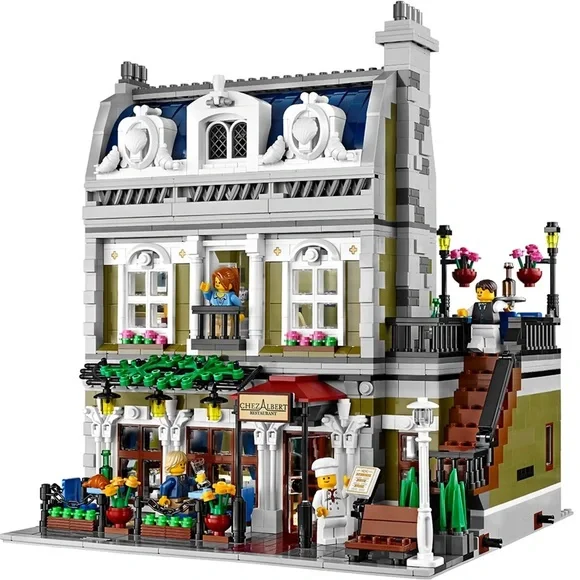 LEGO Parisian Restaurant Full Kit | Creator Series | Model 10243 | NEW IN BOX - Picture 3 of 16